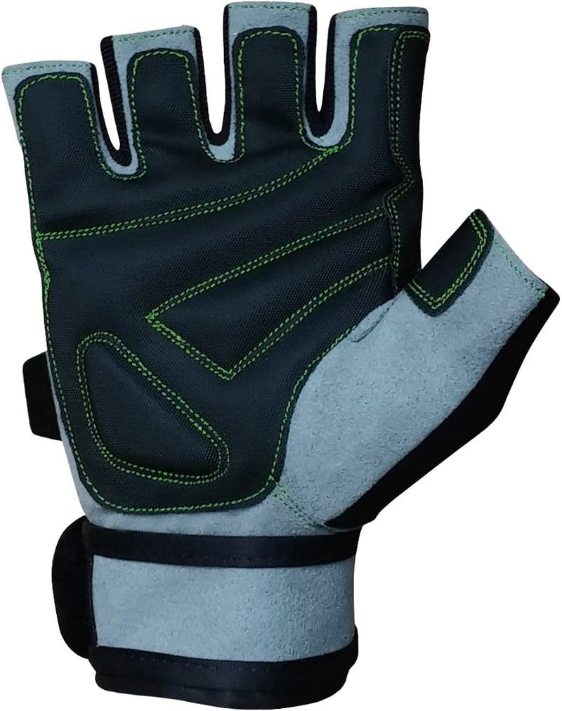 Meister Wrist Wrap Weight Lifting Gloves W/Gel Padding