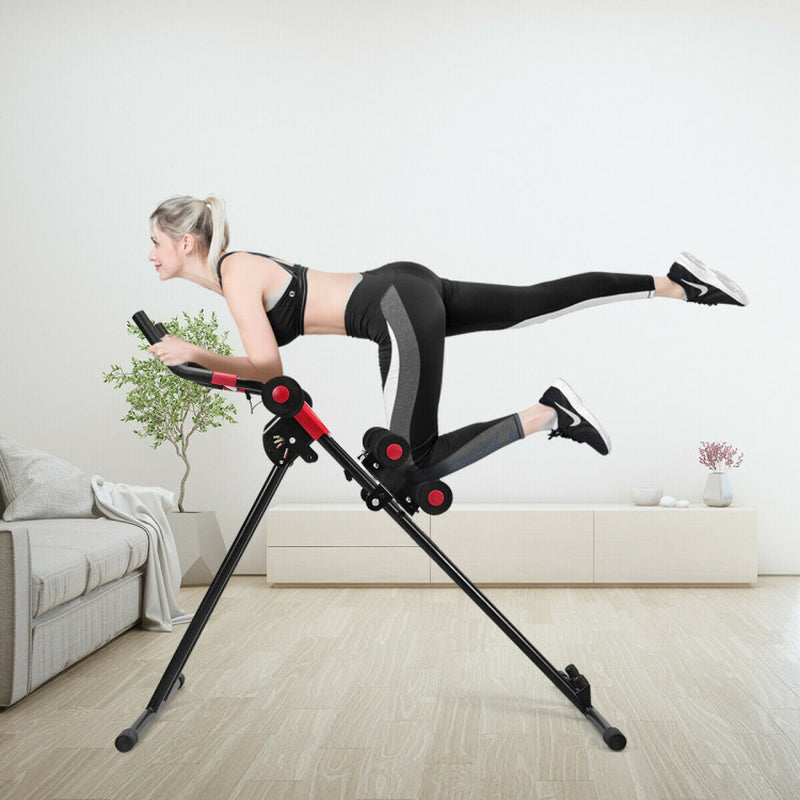 Abdominal Workout Equipment with LCD Monitor for Home Gym