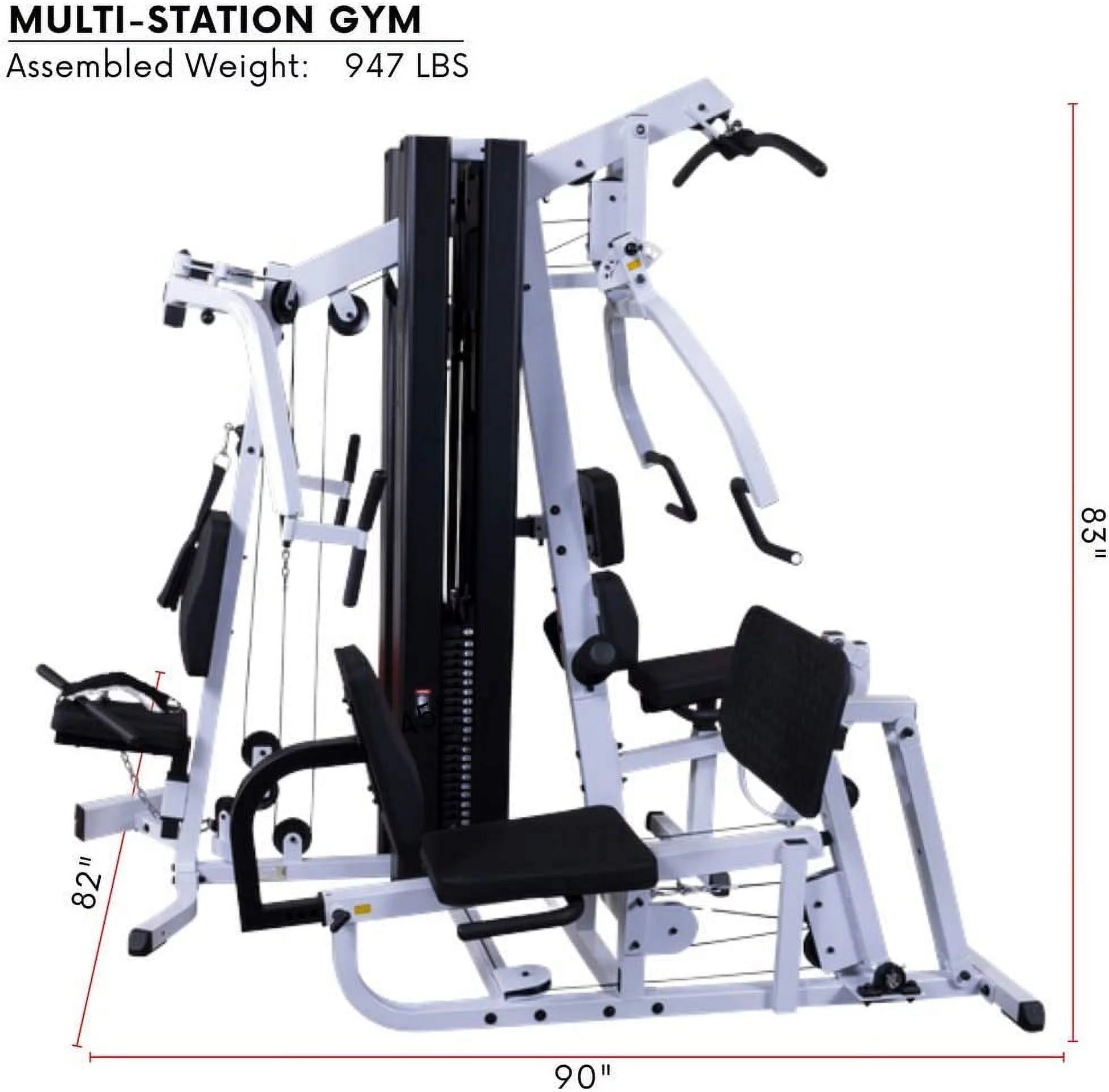 Body-Solid EXM3000LPS Multi-Station Selectorized Gym for Light Commercial and Home Gym